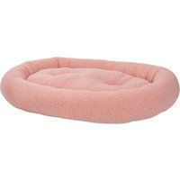 FIT+FUN Bed Teddy ovaal donkerroze