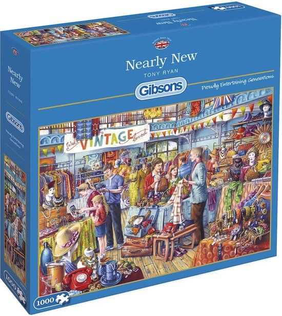 Gibsons Nearly New Puzzel (1000 stukjes)