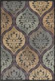 Safavieh Vloerkleed Roseau Rechthoekig Viscose Zwart Klassiek 160 x 229 cm
