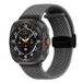 By Qubix Qubix - Compatible Samsung bandje - Braided band met D-buckle sluiting - Grijs - Geschikt voor Samsung Galaxy Watch Ultra / Ultra 2 - 47mm