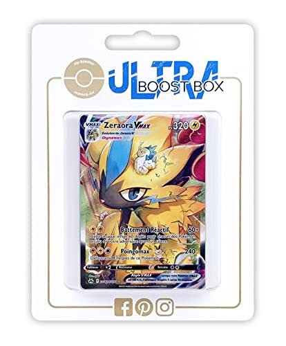 my-booster Zeraora VMAX GG42/GG70 Shiny Alternative Full Art - Myboost X Epée et Bouclier 12.5 Zénith Suprême - Doos met 10 Franse Pokemon kaarten