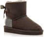 MTNG 47951 Bottes Fille EU 26 Gris Noyer / Plomb Glitter