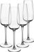 Villeroy & Boch Afina Champagneglas, Set van 4, 120 ml, Kristal, Transparant