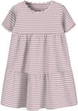 NAME IT Jurk sering / rosa / wit