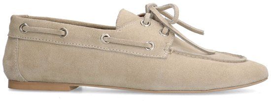 Sacha - Dames - Taupe suède bootschoenen - Maat 39