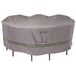 Duck Covers RTR07676 Soteria Patio Furniture Cover, 76" 76" Round