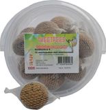 Tweetfeed Outdoorbox 15 stuks - Emmer Mezenbollen met Meelwormen