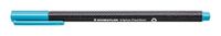 Staedtler Triplus Fineliner 334 viltstift, superfijne punt, 0,3 mm, waterblauw, 10 stuks