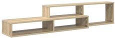 vidaXL Wand TV Stand 150 x 25 x 28.5 cm Bewerkt hout