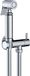 BELVIT Design: Bidet-WC-Mischbatterie mit Handbrause, Chrom, Unterputz, Duschsystem