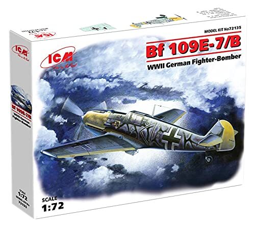 ICM (ICM72135) - 1:72 - Messerschmitt Bf 109E-7/B Fighter/Bomber