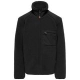 ONLY & SONS JUNIOR junior teddy jas - zwart