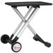 Chariot de barbecue table d'appoint - Pliable - Aluminium et métal - 70 x 51 x 66,5 cm - Pour accessoires de barbecue