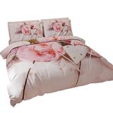 PETTI Artigiani Italiani - Dekbedovertrek voor Frans bed 200 x 200 cm, dekbedovertrek microvezel met digitale print + 1 kussensloop 50 x 80 cm - Made in Italy - Country Chic