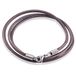 LGT JWLS LGT Jewels waxkoord ketting Donkerbruin - 2.5mm-65cm