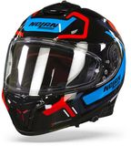 Nolan N80-8 Ally N-Com 43 Glossy Black Blue Red XL Integraalhelm