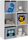 ZONEKIZ Kinderopbergkast - MDF, melamine, non-woven - wit