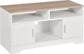 StarTech TV-meubel - TV-kast - 105 x 40 x 52 cm - Open vakken - Veel opbergruimte - Moderne, Marokkaanse stijl - Geschikt voor de woonkamer