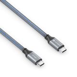 sonero SPC-U330-010 USB-kabel USB 3.2 Gen 2 (3.1 Gen 2) 1 m USB C 10 Gbit/s 100 W Blauw, Grijs