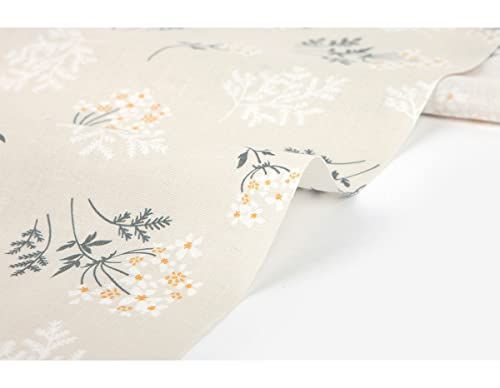 Dailylike Katoenen stoffen, kant, bloem, 14 m