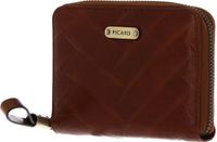 PICARD Basket 1 Zip Wallet Fudge Lichtbruin