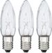 Konstsmide Reserve Kerstlampjes - E10 fitting - 34V - 3W - Warm Wit - 3 stuks