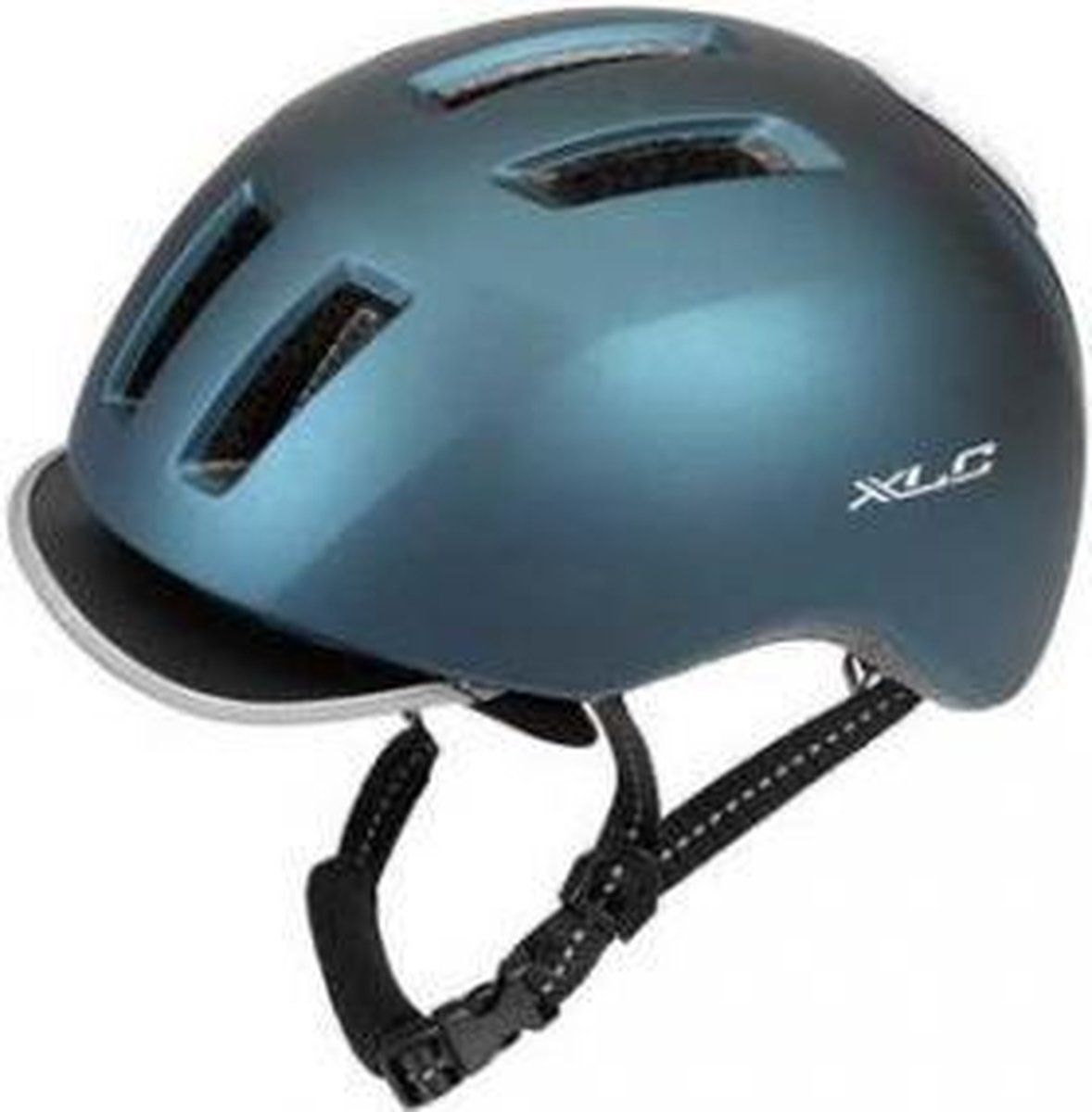 XLC BH-C24 City Fietshelm - Blauw - Maat M - 2023 Model