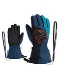Ziener Laval Skihandschoenen voor kinderen, waterdicht, extra warm, wol