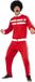 Smiffys Smiffy Retro Trainingspak heren rood - Maat XL