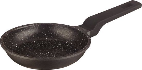 Lacor Eco Piedra Koekenpan - Ø 14cm - Zwart/Grijs