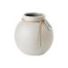 ERNST Vase en grès blanc 10 cm