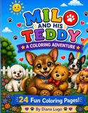 Milo and His Teddy: A Coloring Adventure