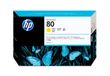 HP 80 cartouche d'encre jaune - 175ml - C4873A