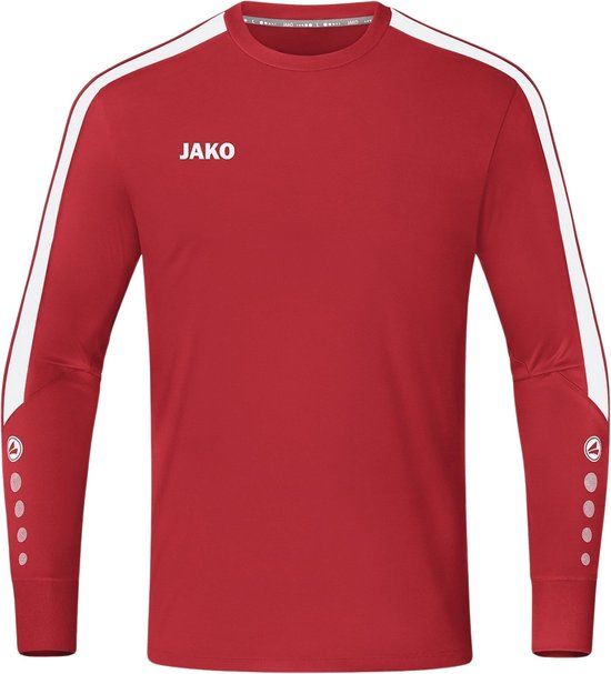 Jako Power Keepersshirt Junior - Maat 164 - Rood/Wit