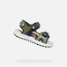 GEOX J35AVA Alben Jongens Sandalen - Saliegroen/Marineblauw - Maat 30