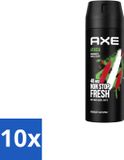 Axe Vaporisateur Africa - 150 ml - Lot économique - 10 pièces