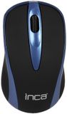 Inca IWM-221RSMV Muis RF Draadloos Optisch 1600 DPI Ergonomisch Zwart/Blauw