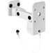 Adam Hall Stands SUWMB10W Universele wandhouder voor dozen tot 10kg, wit