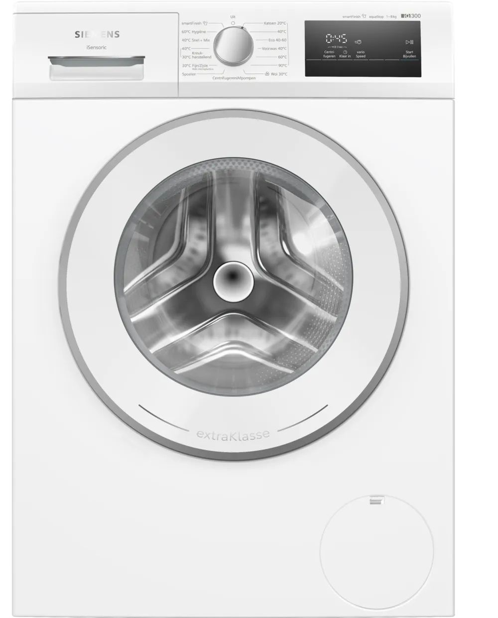 Siemens iQ300 WM14N09XNL Wasmachine - Voorlader - 8 kg - 1400 RPM - Wit