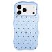 Selencia Vivid Wavy Backcover met MagSafe voor Apple iPhone 18 Pro Max / 17 Pro Max - Happy Dots Digital Sky