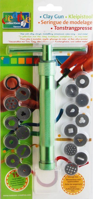Vaessen Creative Kleipistool met Schroef