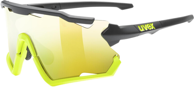 UVEX Sportstyle 228 Glasses, zwart/geel