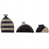 Bloomingville Nezha terracotta vaas - set van 3 stuks