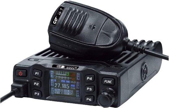 crt CB CRT 2000H Radio - 4W - AM/FM - 12V - Kleurendisplay - Programmeerbaar