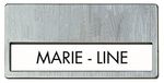 Garcia de Pou 25 Eenheid Plastic Badge in Doos, 6.7 x 4 cm