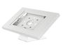 conecto Tablethouder, met afsluitbare stalen behuizing voor Tab A 10,1 (2019)/Tab A7/S6 Lite 10,4/10,5 inch/11 en iPad 5/6/7/8/9/iPad Air 9,7 inch/10,5 inch/10,9 inch/iPad Air 9,7 inch/10,5 inch/11, Wit