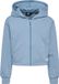 Hummel Hmlzippi Zip Hoodie Vrouwen ASHLEY BLUE Katoen Maat 104