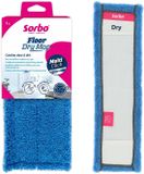 Sorbo Floor Dry Mop - Microvezel Vloerdoek - Blauw