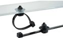 HellermannTyton 150-31097 T30LFT6LG-PA66HS/PA66HIRHS-BK Kabelbinder 200 mm 3.50 mm Zwart Met spreidanker 500 stuk(s)