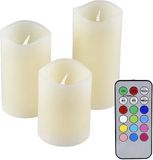 Olympia IOIO LED-Wachskerzen Set LED 48 3er Set